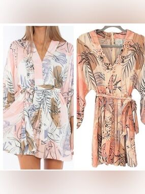 Taj by Sabrina Crippa In Chantel Dress abstract jungle